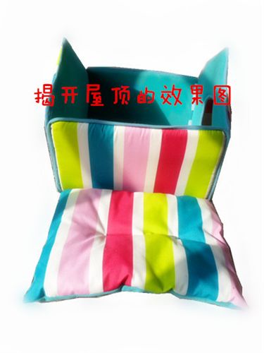  寵物窩/墊/房子 狗窩 狗房子 彩色gd 可拆洗寵物窩 外貿批發(fā)商品原始圖片2