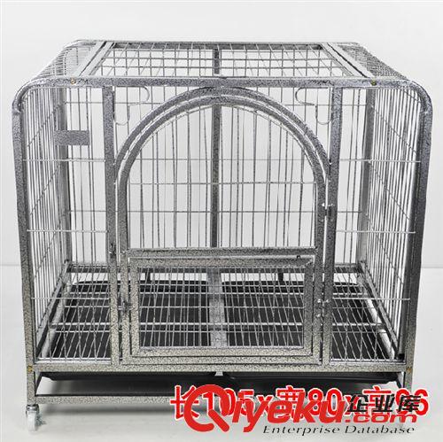  寵物航空籠/箱 加粗加密加重方管金毛阿拉斯加薩摩耶哈士奇羅威納藏獒狗籠子原始圖片2