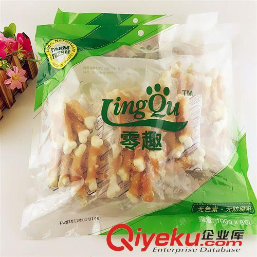 5月上新 寵物零食雞胸肉繞奶酪骨 雞肉繞鈣奶骨磨牙潔齒骨800g