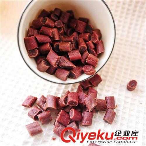店長推薦 寵物零食狗狗訓練獎品松脆牛肉粒磨牙美毛零食100g批發原始圖片2