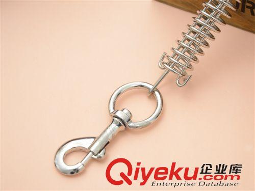 3月上新 寵物彈簧牽引繩方格圓繩 寵物尼龍繩 寵物拉帶 寵物牽引繩原始圖片3