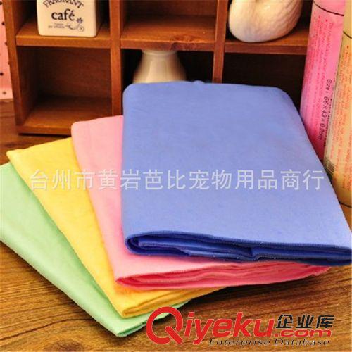 寵物毛巾  43*32*0.2鹿皮巾鹿皮吸水毛巾小寵物用品吸水毛巾寵物原始圖片3