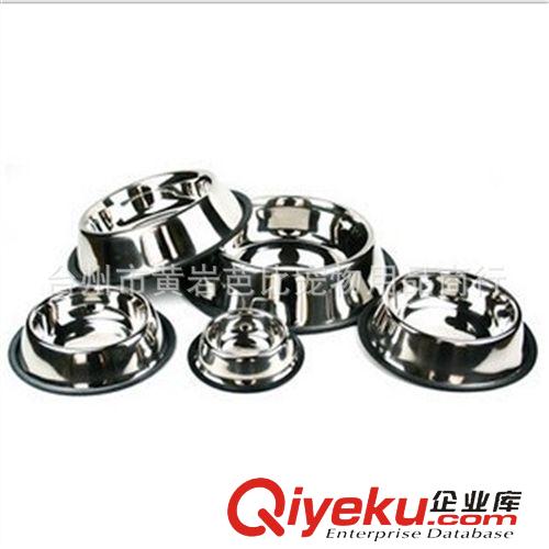 狗碗  飲水器  食具 26CM gd防滑不銹鋼狗碗直徑是 寵物碗 寵物用品原始圖片2