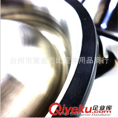 狗碗  飲水器  食具 26CM gd防滑不銹鋼狗碗直徑是 寵物碗 寵物用品原始圖片3