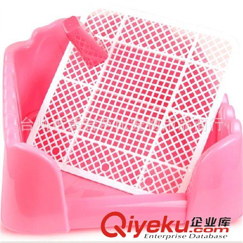 寵物日用品  小號狗廁所寵物廁所 圍欄廁所泰迪貴賓金毛幼犬 送立柱原始圖片2