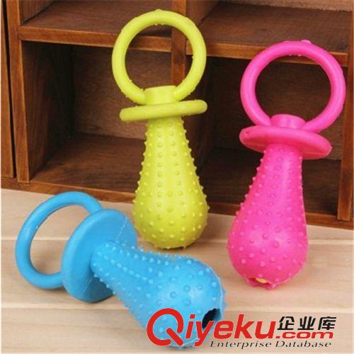  寵物玩具 迷你奶嘴帶鈴鐺寵物玩具TPR帶刺貓狗md 寵物用品批發原始圖片3