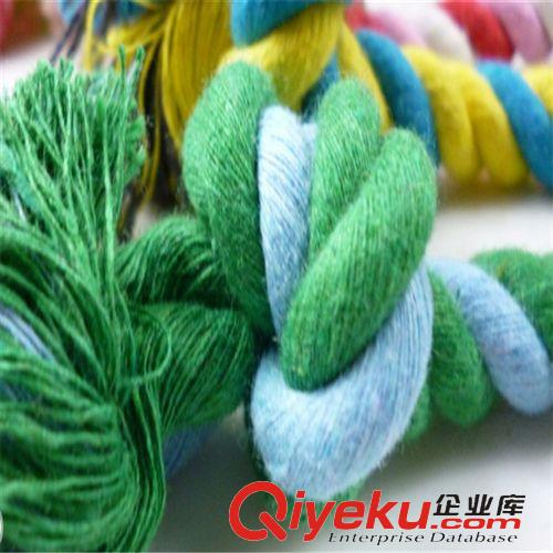  寵物玩具 15CM小號(hào)寵物繩結(jié)玩具咬膠磨牙棒磨牙繩潔牙繩特價(jià)批發(fā)原始圖片3