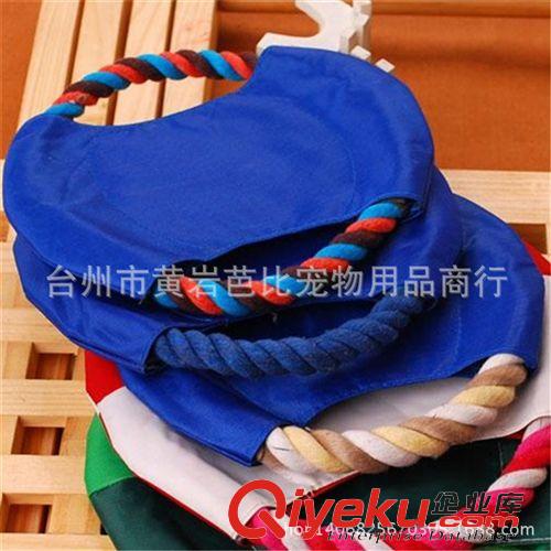 寵物訓導用具 寵物玩具飛盤戶外布狗專用狗狗訓練咬繩原始圖片2