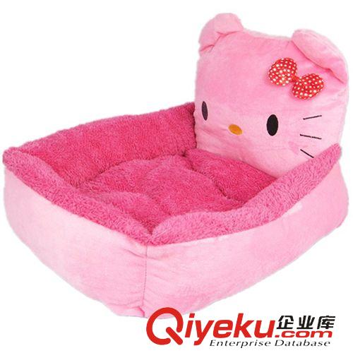 寵物睡覺用品 小號維尼kitty機器貓卡通寵物窩  超暖狗貓窩 防潮易清洗 批發(fā)原始圖片3