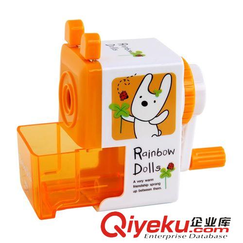 卷筆刀、削筆器 小孩禮物卷筆刀0642手搖卡通款實用時尚得力辦公用品文具Deli