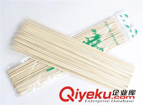 廚房用品 環(huán)保竹簽 燒烤竹簽 燒烤必備 優(yōu)質(zhì)加粗長燒烤針30厘米