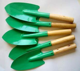 廚房用品 木柄小花鏟 小鐵鏟 栽花草必備園藝工具原始圖片2