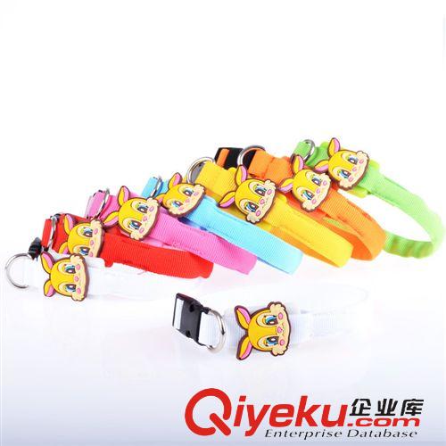 廣東倉庫 LED發(fā)光狗項(xiàng)圈 閃光狗帶 寵物脖套 現(xiàn)貨批發(fā)卡通logo項(xiàng)圈廠家直銷原始圖片3