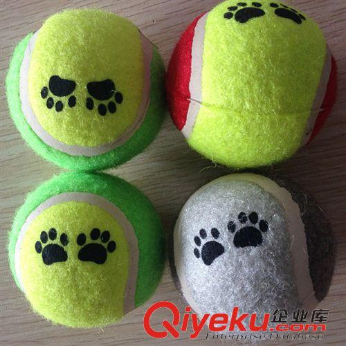 5月新品 ELITE 伊麗寵物啃咬玩具球網球 不可發聲狗玩具 寵物網球多色選原始圖片3