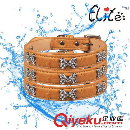 寵物出行 petstar 促銷(xiāo)寵物用品PU滴塑骨頭形狀項(xiàng)圈寵物貓狗項(xiàng)圈狗帶頸圈原始圖片3