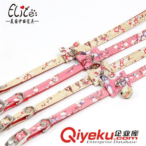 寵物出行 日系和風(fēng)蝴蝶結(jié)耐磨耐咬貓項圈帶鈴鐺 淘寶爆款 伊麗zp出售5116原始圖片3