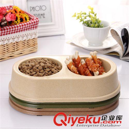 寵物日用 md無(wú)味高強(qiáng)度竹纖維材質(zhì)小號(hào)/中號(hào)寵物狗碗狗盆 狗狗用品 5318原始圖片2