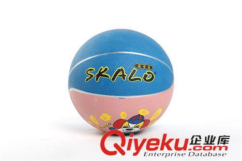 籃球 批發(fā) 正品sikalo斯卡龍3號彩色橡膠兒童訓(xùn)練籃球 顏色多樣 熱賣原始圖片2