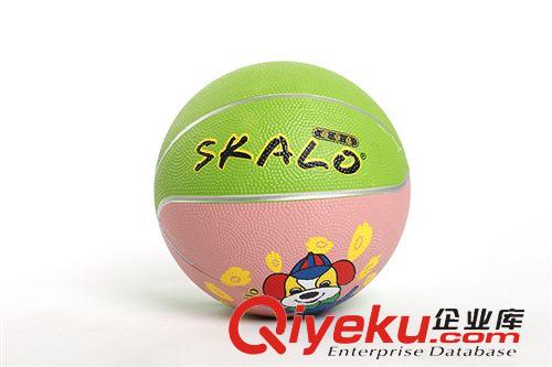 籃球 批發(fā) 正品sikalo斯卡龍3號彩色橡膠兒童訓(xùn)練籃球 顏色多樣 熱賣原始圖片3