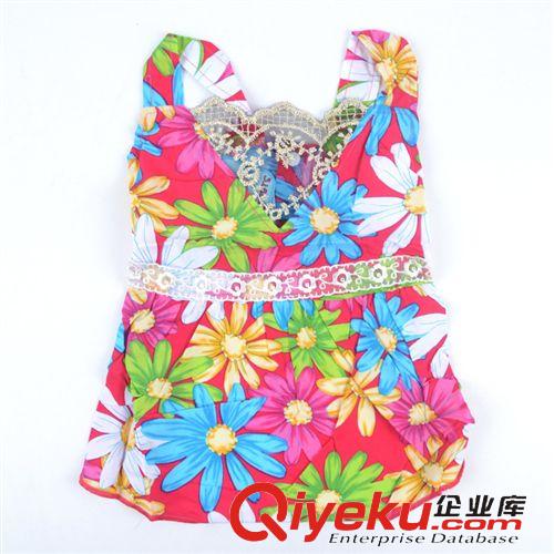 2015年春季新款 15年春夏新款 炫麗太陽花寵物吊帶裙 寵物狗狗衣服 夏季 批發(fā)直銷原始圖片3