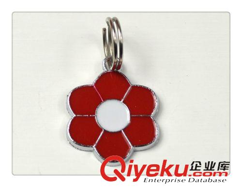 清倉專區 寵物用品飾品廠家直銷 貓狗吊牌掛件 識別牌 身份證牌 花朵型狗牌原始圖片3