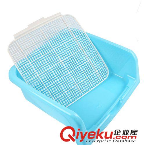 寵物日用品 圍欄式 寵物狗狗廁所 防 外濺帶網格小型犬 狗便 可放尿片整箱價原始圖片2