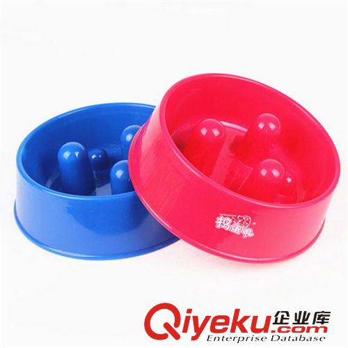 努力上新品中√ 現(xiàn)貨批發(fā)gd環(huán)保PP高級防滑防噎碗 純色狗碗 狗盆 寵物碗