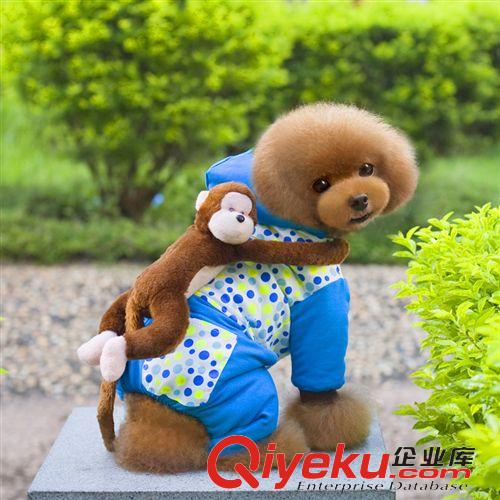 寵物衣服秋冬裝 秋冬裝寵物衣服 狗狗服飾 泰迪比熊小型犬幼犬保暖服裝厚 背上猴原始圖片2