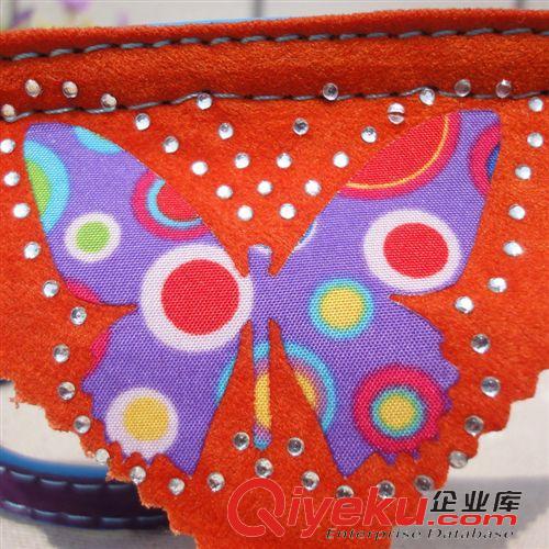 2014.5 新款燙鉆帶絨寵物三角巾項圈 小貓小狗泰迪飾品 小型犬寵物圍嘴原始圖片3