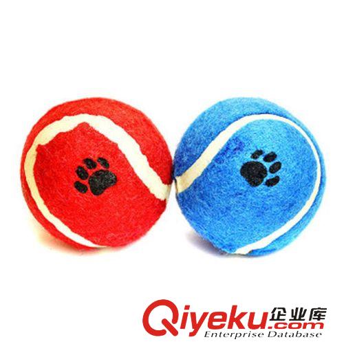 寵物玩具 思哲 寵物球型玩具 正常網球 6CM  狗玩具原始圖片2