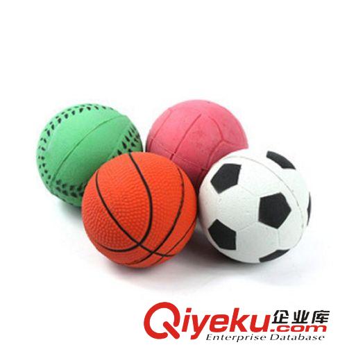 寵物玩具 實心彈力球 寵物玩具 狗玩具 橡膠彈力球 結實耐咬 72mm原始圖片3