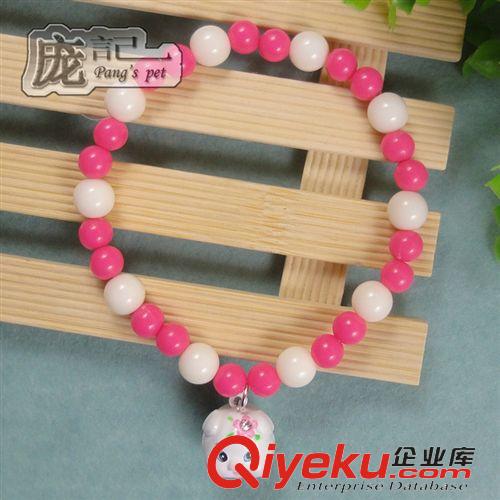 鏈子牽繩 鑲鉆PU項圈 寵物用品 貓狗項圈 加厚閃光 超結(jié)實