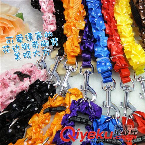 鏈子牽繩 花邊胸背  牽引帶 出口級(jí)優(yōu)質(zhì)寵物鏈 狗背帶  廠家直銷(xiāo)原始圖片3