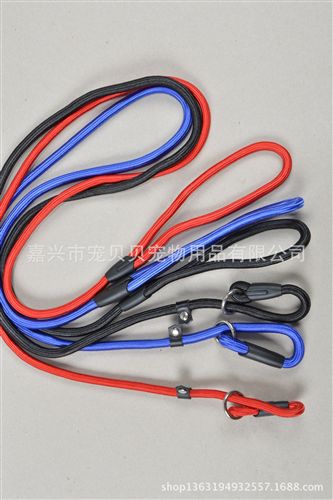 寵物牽引繩 廠家批發 寵物用品寵物牽引繩 狗繩 編織原始圖片3