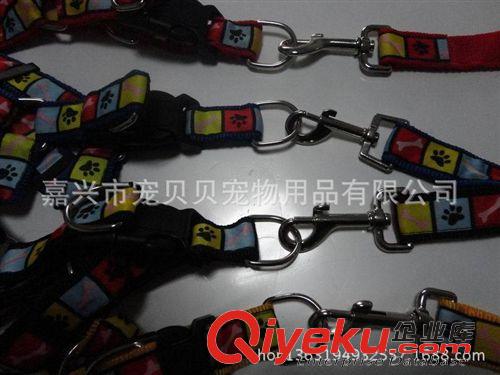 寵物牽引繩 廠家直銷 寵物狗鏈牽引繩牽引帶 多色貼布 寵物胸背帶寵物牽引器原始圖片2