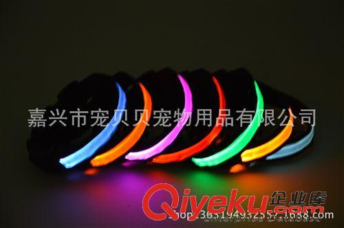 寵物項圈 廠家直銷 寵物用品LED發光寵物項圈 寵物狗狗夜光脖頸圈原始圖片3