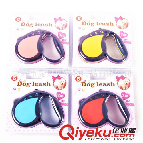 寵物項(xiàng)圈 廠(chǎng)家直銷(xiāo)  狗繩新寵物用品牽引繩寵物牽引繩自動(dòng)伸縮牽引繩