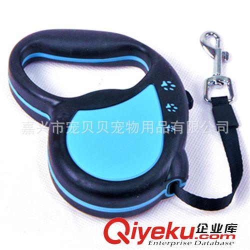 寵物項(xiàng)圈 廠(chǎng)家直銷(xiāo)  狗繩新寵物用品牽引繩寵物牽引繩自動(dòng)伸縮牽引繩原始圖片2