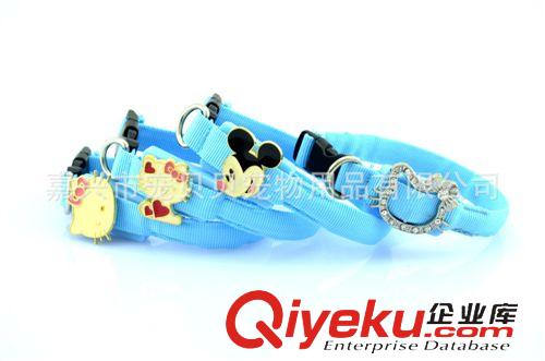 寵物項(xiàng)圈 廠家直供 豐富可愛卡通LED發(fā)光小型犬寵物項(xiàng)圈（小型犬發(fā)光項(xiàng)圈）原始圖片2