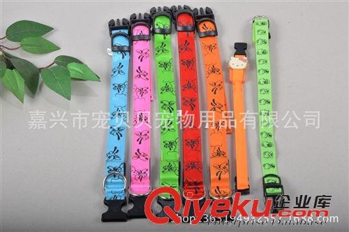 寵物項圈 廠家直銷 寵物用品LED卡通KT貓發光項圈 閃光貓狗頸圈狗帶原始圖片2