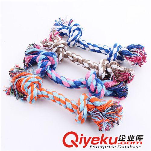皮皮淘-寵物玩具 廠家tj批發(fā) 寵物用品 七彩鈴鐺球 彩色編織球 中號 7.5CM
