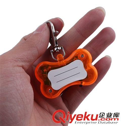 皮皮淘-訓導系列 現貨批發LED發光狗牌 ABS塑膠骨頭型閃光吊牌  50*30CM 可混批原始圖片2