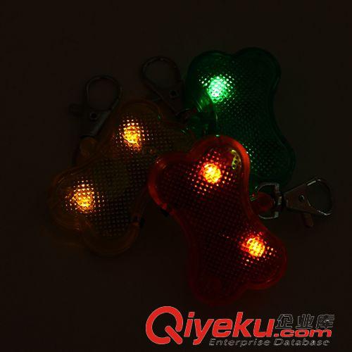 皮皮淘-訓導系列 現貨批發LED發光狗牌 ABS塑膠骨頭型閃光吊牌  50*30CM 可混批原始圖片3