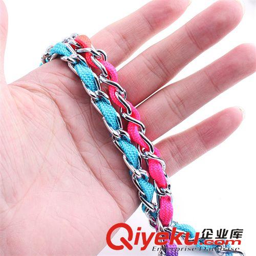 金熊貓牽引系列 現(xiàn)貨批發(fā)高品質(zhì) 優(yōu)萊仕 金熊貓彩虹鏈拉帶 寵物七彩牽引繩原始圖片3