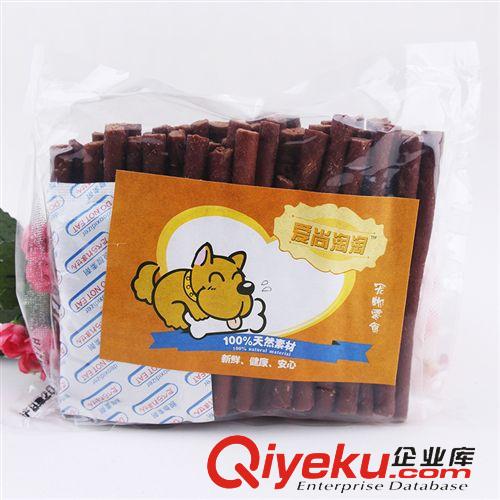 皮皮淘-寵物零食系列 現貨批發 皮皮淘寵物零食 寵物店貨源精品牛肉棒 牛肉條500g原始圖片3