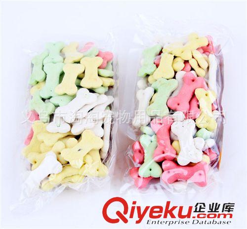 皮皮淘-寵物零食系列 皮皮淘零食批發(fā) 寵物除臭餅 幻彩骨頭多味高鈣寵物餅干 100g原始圖片2