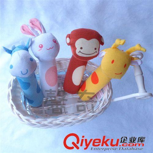 伊詩(shī)比蒂  0-3歲益智布玩具 伊詩(shī)比蒂 BB棒 BIBI棒動(dòng)物搖鈴牛獅兔虎熊貓長(zhǎng)頸鹿豬嬰兒玩具