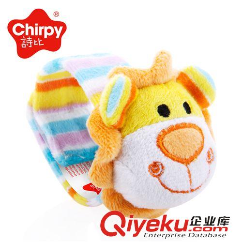 伊詩比蒂  0-3歲益智布玩具 伊詩比蒂 詩比 叢林毛絨手腕搖鈴 嬰兒手表帶 3個月以上寶寶玩具原始圖片3