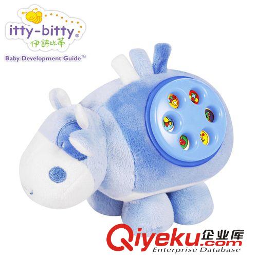 伊詩比蒂  0-3歲益智布玩具 伊詩比蒂 小牛 小狗 小馬發聲拉震 布玩具 動物叫嬰兒布玩具原始圖片3