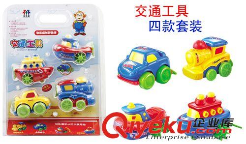 貝樂康  0-3歲 貝樂康 寶寶嬰兒玩具 4個(gè)裝工程車 交通工具玩具 嬰兒玩具車原始圖片3